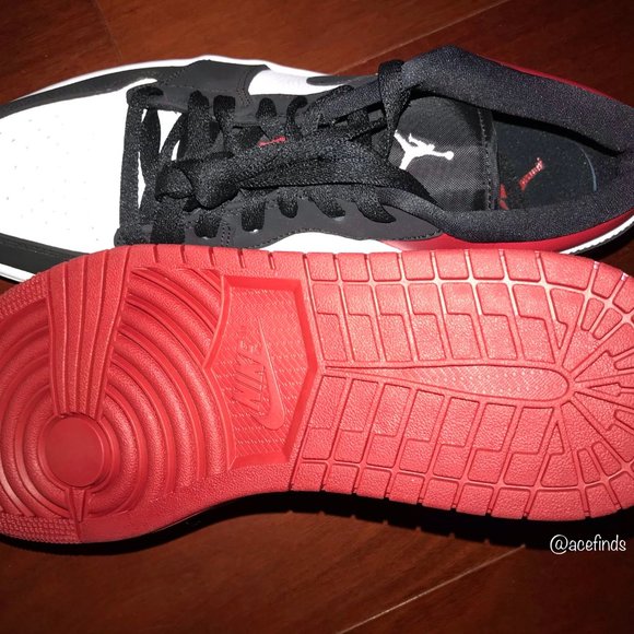 Air Jordan 1 Low Black Toe US Men’s Size 9.5